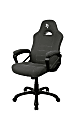 Arozzi Enzo Ergonomic Fabric High-Back Gaming Chair, Dark Gray/Black