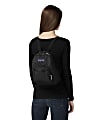 JanSport® Half Pint Polyester Mini Backpack, 4-1/8"H x 9-13/16"W x 11-1/4"D, Black
