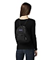 JanSport® Half Pint Polyester Mini Backpack, 4-1/8"H x 9-13/16"W x 11-1/4"D, Black 1 thumbnail image