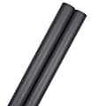 JAM Paper® Wrapping Paper, Matte, 25 Sq Ft, Black, Pack of 2 Rolls 1 thumbnail image