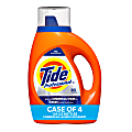 Tide Professional Liquid Laundry Detergent, Floral, 105 Fl Oz, Pack Of 4 Bottles 1 thumbnail image