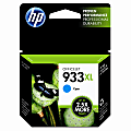 HP 933XL Cyan High-Yield Ink Cartridge, CN054AN