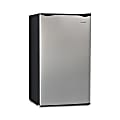 Igloo 3.2 Cu. Ft. Mini Refrigerator With Freezer, Platinum