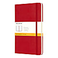 Moleskine Classic Hard Cover Notebook, 5” x 8-1/4”, Ruled, 240 Pages, Red 1 thumbnail image