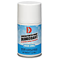 BIG D® Metered Concentrated Room Deodorant, Fresh Linen Scent, 7 Oz, Carton Of 12 Aerosol Containers