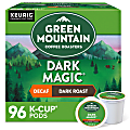 Green Mountain Coffee Roasters Dark Magic Decaf Keurig Single-Serve K-Cup Pods, Dark Roast, 24 Pods Per Pack, Case Of 4 Packs 1 thumbnail image