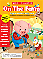 Scholastic® On the Farm Wipe-Clean Activity Book, Preschool - Grade 1