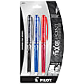Pilot® FriXion® Ball Erasable Gel Pens, Extra-Fine Point, 0.5 mm, Assorted Barrels, Assorted Ink Colors, Pack Of 3 1 thumbnail image