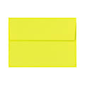 LUX Invitation Envelopes, A6, Peel & Press Closure, Citrus, Pack Of 1,000