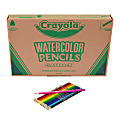 Crayola Watercolor Colored Pencils, Assorted Colors, Classpack Of 240 Pencils