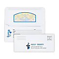 Custom #9 Remittance/Offering And Donation Envelopes, Full Color Front And Back Including Flap, 3-7/8" x 8-7/8", 24 LB White Wove, Box Of 500 1 thumbnail image