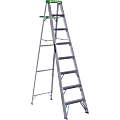 Louisville 8' Step Ladder - 7 Step - 225 lb Load Capacity - 97.5" x 6" x 25.5" x 96" - Aluminum