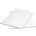 Partners Brand Corrugated Sheets, 40" x 30", White, Pack Of 5 1 thumbnail image