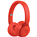Beats by Dr. Dre Solo Pro Wireless Noise Cancelling Headphones - More Matte Collection - Red - Stereo - Wireless - Bluetooth - Over-the-head - Binaural - Circumaural - Noise Canceling - Red 1 thumbnail image