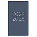 2024-2025 Blue Sky™ Ashlyn 24-Month Planning Calendar, 3-5/8" x 6-1/8", Navy Clear, January 2024 to December 2025, 143959