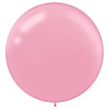 Amscan 24" Latex Balloons, New Pink, 4 Balloons Per Pack, Set Of 3 Packs