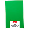 JAM Paper® Card Stock, Green, Ledger (11" x 17"), 65 Lb, 30% Recycled, Pack Of 50