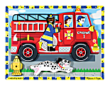 Melissa & Doug Fire Truck 18-Piece Chunky Puzzle 1 thumbnail image