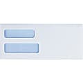 Business Source No. 8-5/8 Business Check Envelopes - Double Window - #8 5/8 - 8 5/8" Width x 3 5/8" Length - 24 lb - Gummed - White - Wove - 500 / Box 1 thumbnail image