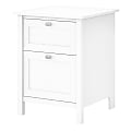 Bush Business Furniture Broadview 24"D Vertical 2-Drawer File Cabinet, Pure White, Delivery 1 thumbnail image