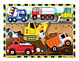 Melissa & Doug Construction Chunky Puzzle 1 thumbnail image