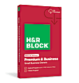 H&R Block Premium & Business 2023 Tax Software, For PC, Product Key/Download