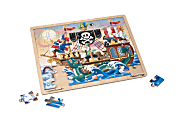 Melissa & Doug Pirate Adventure 48-Piece Jigsaw Puzzle