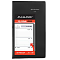 2024 AT-A-GLANCE® DayMinder Weekly Planner, 3-1/2" x 6", Black, January To December 2024, SK4800