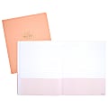 AT-A-GLANCE® WorkStyle™ Take Chances Notebook, 8 1/2" x 11", Faint Ruled, 80 Sheets, Coral (WS203-405) 1 thumbnail image