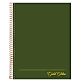 Ampad® Gold Fibre® Classic Project Planner, 7 1/4" x 9 1/2", Green, Undated