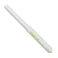Karat Earth Giant Wrapped Paper Straws, 7-3/4" x 1/4", White, Case Of 2000 Straws 1 thumbnail image