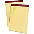 Ampad® Mediumweight Quadrille Pad, 8 1/2" x 11", Quadrille Ruled, 50 Sheets, Canary Yellow 1 thumbnail image