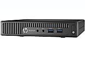 HP ProDesk 400G2 Mini Refurbished Desktop PC, Intel® Core™ i5, 16GB Memory, 512GB Solid State Drive, Windows® 10 Pro, RF610665 1 thumbnail image