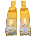 Tripp Lite Cat6 Cat5e Gigabit Molded Patch Cable RJ45 M/M 550MH Yellow 35ft 35' - 128 MB/s - Patch Cable - N200035YW 1 thumbnail image