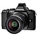 Olympus OM-D E-M5 16.1 Megapixel Mirrorless Camera with Lens (Body with Lens Kit) - 14 mm - 42 mm - Black