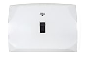 Hospeco Health Gards Lever Activated Toilet Seat Cover Dispenser System, White 1 thumbnail image