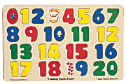 Melissa & Doug Numbers 0-20 Puzzle 1 thumbnail image