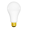 Euri A21 3-Way LED Bulb, 1600 Lumens, 16 Watt, 5000K/Daylight, Pack Of 10 Bulbs