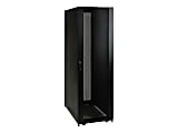 Tripp Lite 45U Rack Enclosure Server Cabinet Doors & Sides 3000lb Capacity - Rack cabinet - black - 45U