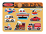 Melissa & Doug Vehicles Sound Puzzle 1 thumbnail image