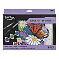 Brea Reese® Acrylic Paint-By-Number Kit, Butterfly Flower 1 thumbnail image