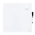 U Brands® Frameless Magnetic Dry-Erase Board, 14" x 14", White
