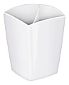 CEP Large Gloss Pencil Cup, 3-13/16" x 3", White