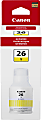 Canon® GI-26 Yellow High-Yield Ink Bottle 1 thumbnail image