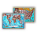 National Geographic Deluxe Laminated Wall Map, World 1 thumbnail image
