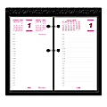 Brownline® Daily Calendar Pad Refill, 6" x 3 1/2", White, January to December 2019