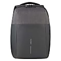 Volkano Smart Deux Backpack With 15.6" Laptop Pocket, Black/Charcoal 