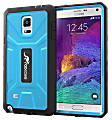 roocase Kapsul Full Body Cover For Samsung Galaxy Note 4, Blue/Black