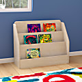 Flash Furniture Bright Beginnings Commercial Modular Wooden Classroom Book Display Shelf, 25-3/4”H x 31-1/2”W x 11-3/4”D, Beech 1 thumbnail image