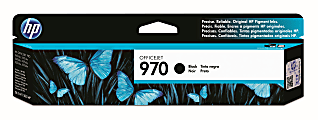 HP 970 Black Ink Cartridge, CN621AM